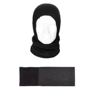 MFH Rundschal Fleece Schwarz Halstuch Kopftuch Schlauchschal Outdoor Winterschal - Bild 1 von 2