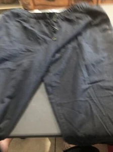 Kenneth Cole Reaction men lounge sleep pants sz L drawstring  Black Bin21 - Picture 1 of 7