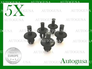 5x BMW FORD PARAURTI PARASPRUZZI RIVETTO PANNELLO CLIP DI FISSAGGIO ASSETTO 51471916670 - Foto 1 di 5