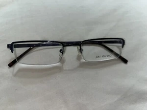 Jai Kudo M02 431 Frames Half Rim 49-19-140 Dark Purple - Picture 1 of 8