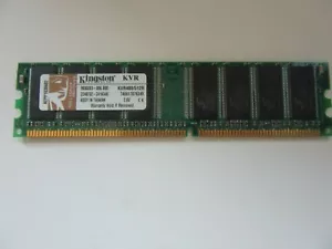 Kingston PC3200 (DDR-400) 512 MB DIMM 400 MHz PC-3200 DDR Memory (KVR400/512R) - Picture 1 of 6