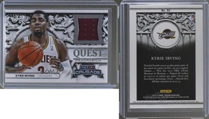 2013-14 Panini Crusade Quest Memorabilia /199 Kyrie Irving #92