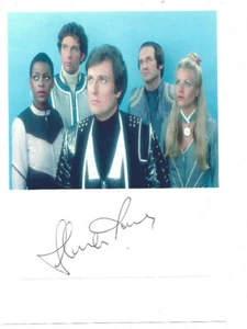 Tarjeta fotográfica firmada Blakes 7 - Steven Pacey (Del Tarrant) de 8"" x 6 - Imagen 1 de 1