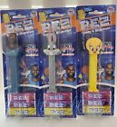 Pez Space Jam A New Legacy ~ Labron James, Bugs Bunny, Tweety Bird ~ On Cards