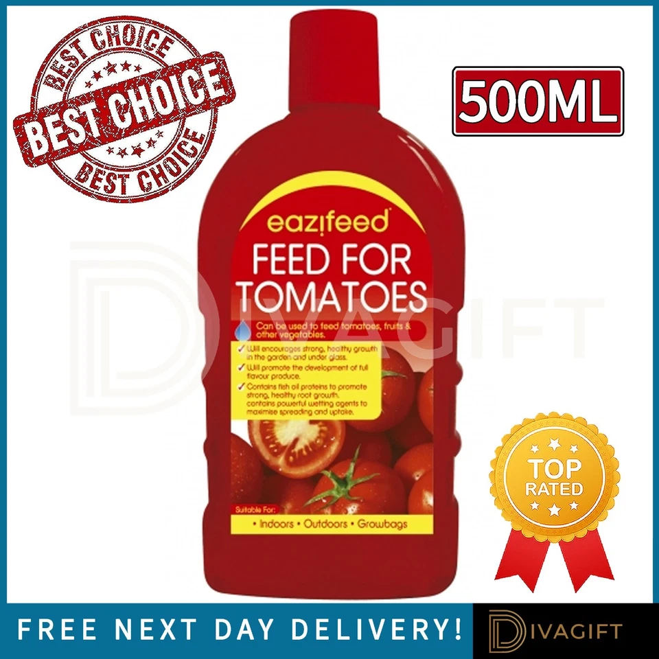 TOMATO FEED LIQUID FEED FOR TOMATOES EAZIFEED VEGETABLE FRUIT PLANT FOOD 500ML