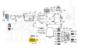 Mercedes-Benz A0009006516 Steuergerät - Bild 1 von 5