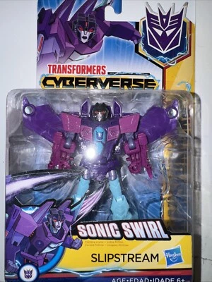 Transformers Cyberverse Power of the Spark Slipstream Sonic Swirl Figure NEW - Image 1 of 4