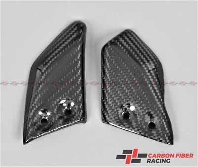 Placas de talón delanteras Ducati Monster S2R, S4R, S4RS - 100 % fibra de carbono Foto 1 de 3