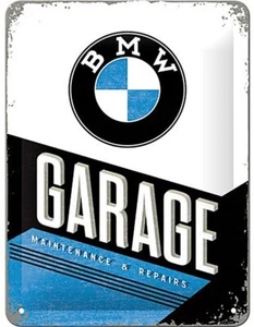 BMW Garage small metal sign 200mm x 150mm - Picture 1 of 1