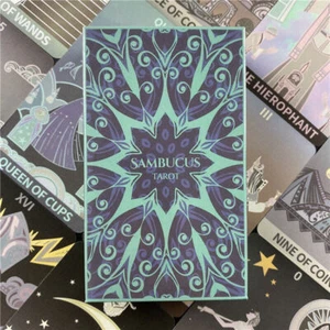 Sambucus Tarot: A 78 Cards Deck English Language Divination Occult Oracle Game - Picture 1 of 12