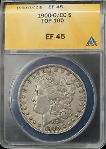 1900-O/CC MORGAN DOLLAR $1 ANACS XF45 - TOP 100 VAM (68723) - Picture 1 of 5