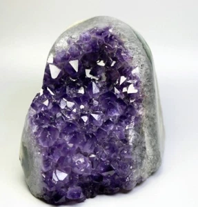 Cristallo di quarzo ametista naturale 1,28 libbre grappolo pietra geode esemplare minerale - Foto 1 di 12