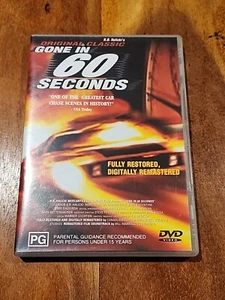 Gone in 60 Seconds (1976) DVD Classic - H.B. Halicki Region 4 Australia - Picture 1 of 3