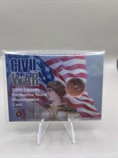 2023 Historic Autographs Civil War 2009 Lincoln Formative Years /250 Coin