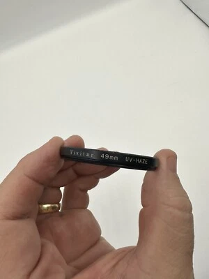 Vivitar 49mm UV HAZE Lens Filter Photography Camera Lens Filter - Image 1 of 2