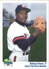 1992 Quad City River Bandits Classic/Best #8 Beban Perez
