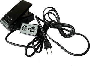 Universal Foot Control Pedal W/Light & Motor Block FC143 for Home Sewing Machine - Picture 1 of 3