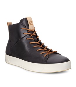ecco mens high top sneakers