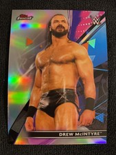 2021 Topps Finest WWE Drew McIntyre Refractor SP Parallel #11