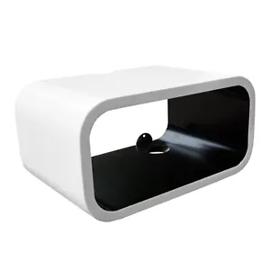 40cm Cube Shelf Storage Wall Shelves White Black Skybox Shelving Unit FAULTY - Picture 1 of 6