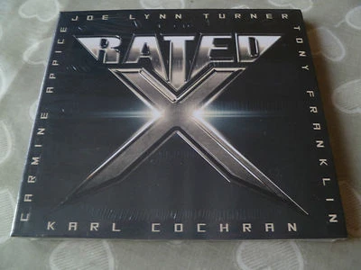 Rated X - Rated X (NEW CD) featuring Joe Lynn Turner from Rainbow & Deep Purple - Image 1 of 2