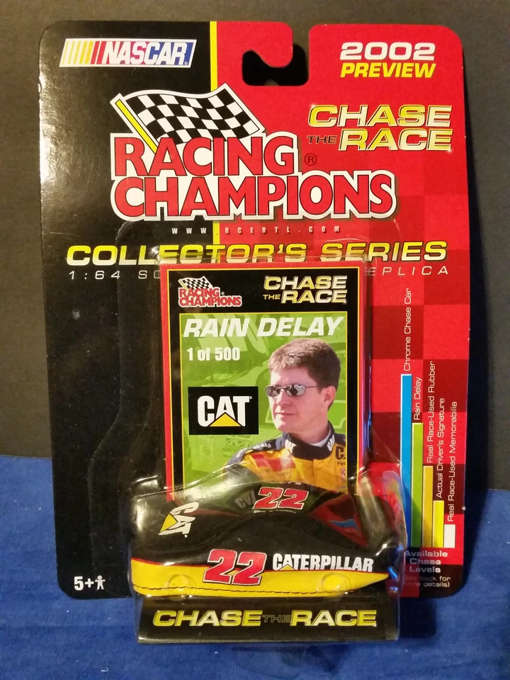 WARD BURTON 2002 RC RAIN DELAY CHASE THE RACE COLLECTOR SERIES  1 OF 500 Foto 1 de 1