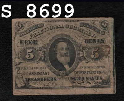 1864 "Third Issue" .10 Cent Fractional Note "F/VF" *Free S/H After 1st Item* - Image 1 of 2