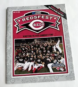 2010 CINCINNATI Ohio REDS BASEBALL REDSFEST Fan Festival Booklet Program - Picture 1 of 2