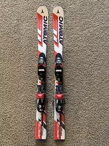 Atomic Race Z Juniors Youth Kids 110cm Skis with Atomic Bindings - Picture 1 of 5
