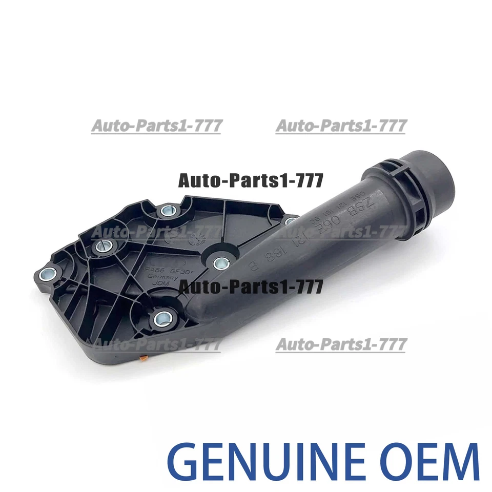 06E121168B Cubierta Termostato Refrigerante Motor Original Para Audi A4 A5 A6 A7 A8 Q5 Foto 1 de 4