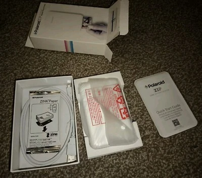 Polaroid Zip Digital Photo ZINK Printer - White - Image 1 of 4