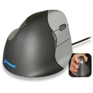 EVOLUENT LLC VM4R VERTICALMOUSE 4 RIGHT MOUSE OPTICAL CABLE USB 2.0 SCROLL - Picture 1 of 3