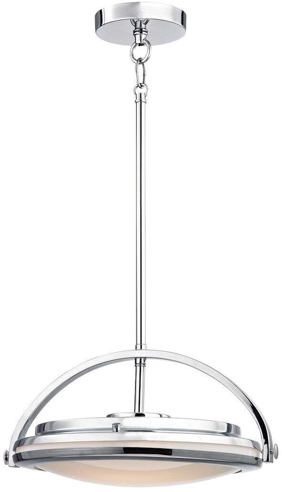 Colgante Elk Home LC411-PW-15 Quincy 13,5"" ancho 1 luz en cromo Foto 1 de 1