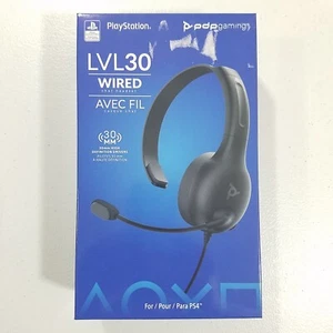 Auriculares de chat con cable PDP Gaming LVL30 para PlayStation 4 PS4 - Imagen 1 de 2