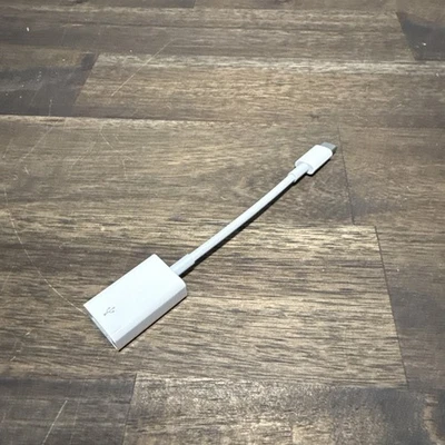 *GENUINE Apple-MJ1M2AM/A USB-C to USB Adapter for MacBook *A1632 *VGC *Free S/H - Image 1 of 4