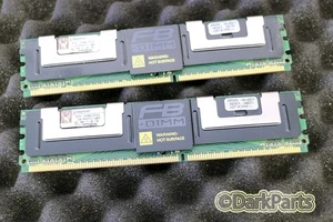 Kingston KTH-XW667LP/2G PC2-5300F 2GB Kit of 2x1GB Server Memory Ram - Picture 1 of 1