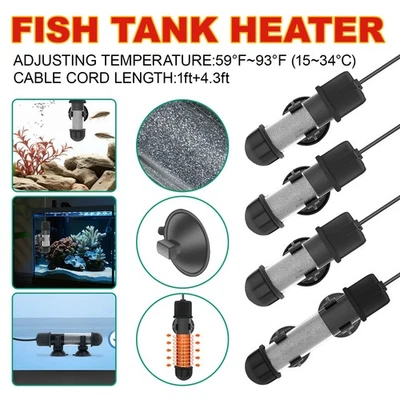 Hygger Nano Aquecedor Tanque Mini Aquário Betta Aquecedor Pequeno Tanque de Peixes até 26 Gal - Imagem 1 de 4
