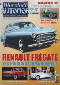 DAS ABENTEUER AUTO 3 RENAULT FREGATE JAGUAR MK5 MK9 LLOYD ARABELLA IMPERIA - Bild 1 von 2