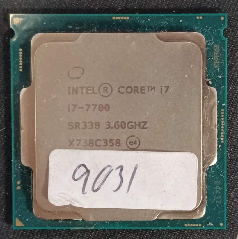 Intel Core i7-7700 3.6GHz LGA1151 Processor CPU (SR338) Desktop PC - Image 1 of 1