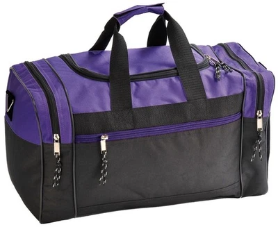 Bolsa de lona en blanco de 17" bolsa de viaje camping deportes al aire libre gimnasio accesorios bolsa... Foto 1 de 4