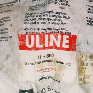Miller 850/UYK Uline Standard Picking Safety Harness H-857 New Factory Sealed - Picture 1 of 9