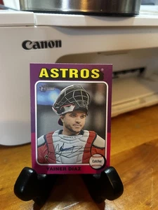 2024 Topps Heritage High Number - Yainer Diaz #512 - Picture 1 of 2