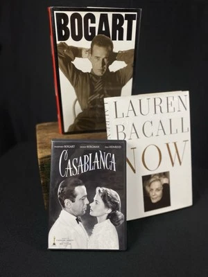 Bogart & Bacall Bundle: Casablanca DVD, Bogart By Jeffery Meyers, Lauren Bacall  - Image 1 of 4