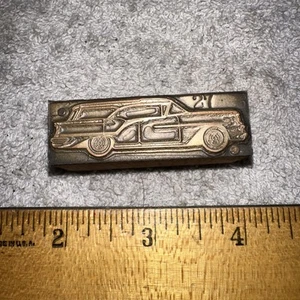 Printing Block ( Old Station Wagon ) Nice Lines! - Picture 1 of 5