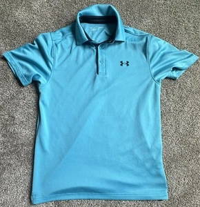 Under Armour Herren Tech Polo Kurzarm Shirt Capri Blau Türkis Medium - Bild 1 von 2
