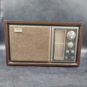 Sony High Fidelity Sound AM/FM 2 Band Radio Modell ICF-9550W **getestet**funktioniert** - Bild 1 von 8
