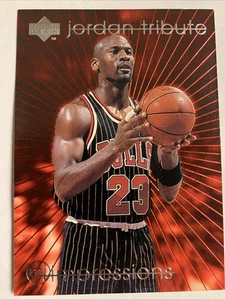 1997-98 Upper Deck Michael Jordan Tribute #MJ51 Chicago Bulls spedizione gratuita - Foto 1 di 6
