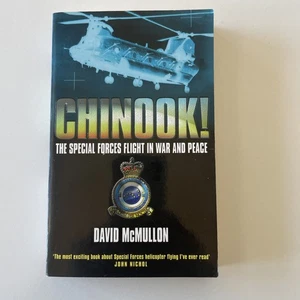 Chinook! Special Forces Helicopter Book David McMullon RAF SAS Operations - Picture 1 of 11