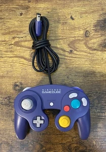 Controller Nintendo Gamecube Viola Indigo DOL-003 OEM ~ testato e funzionante - Foto 1 di 10