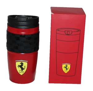 red Scuderia Ferrari 500ml thermal mug F-1 Logo New in Open Box - Picture 1 of 16